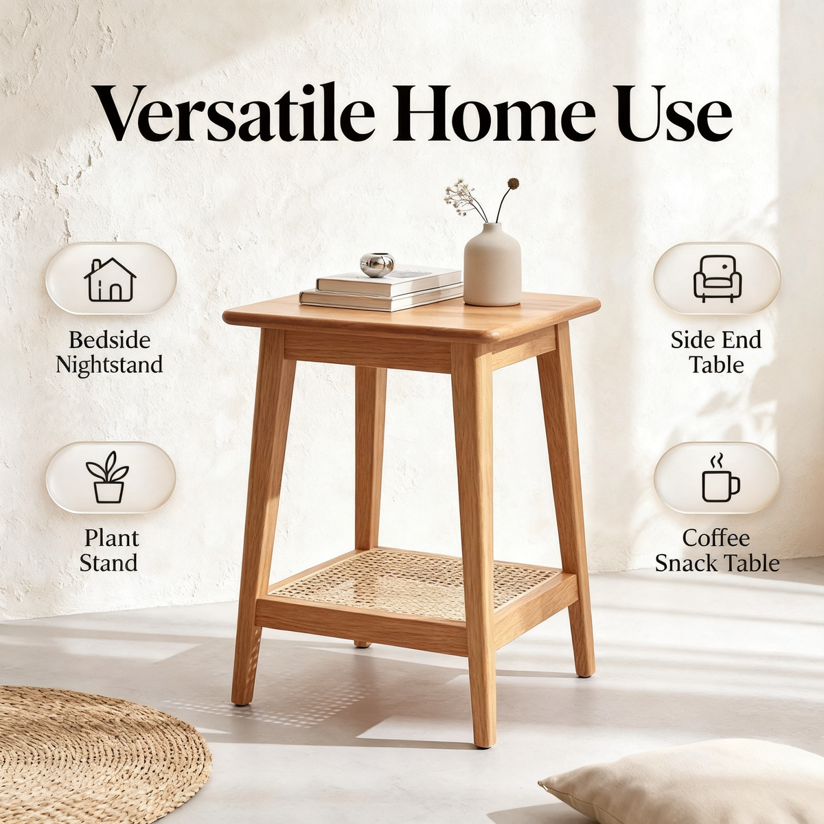 🪵 A Small Piece With A Big Presence — A Handcrafted Solid Wood Stool Blending Scandinavian Simplicity, Natural Texture, and Everyday Functionality