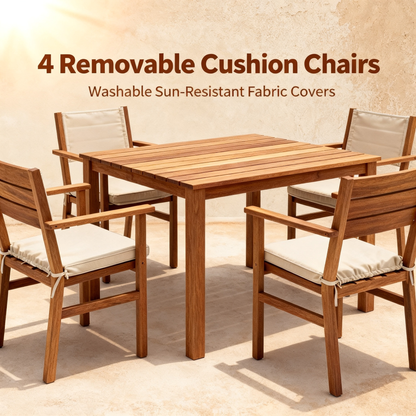 🍂 Gather Around Something Meaningful — A Scandinavian Solid Wood Dining Table Designed To Turn Everyday Meals Into Warm Memories, Conversations, and Moments Worth Sharing