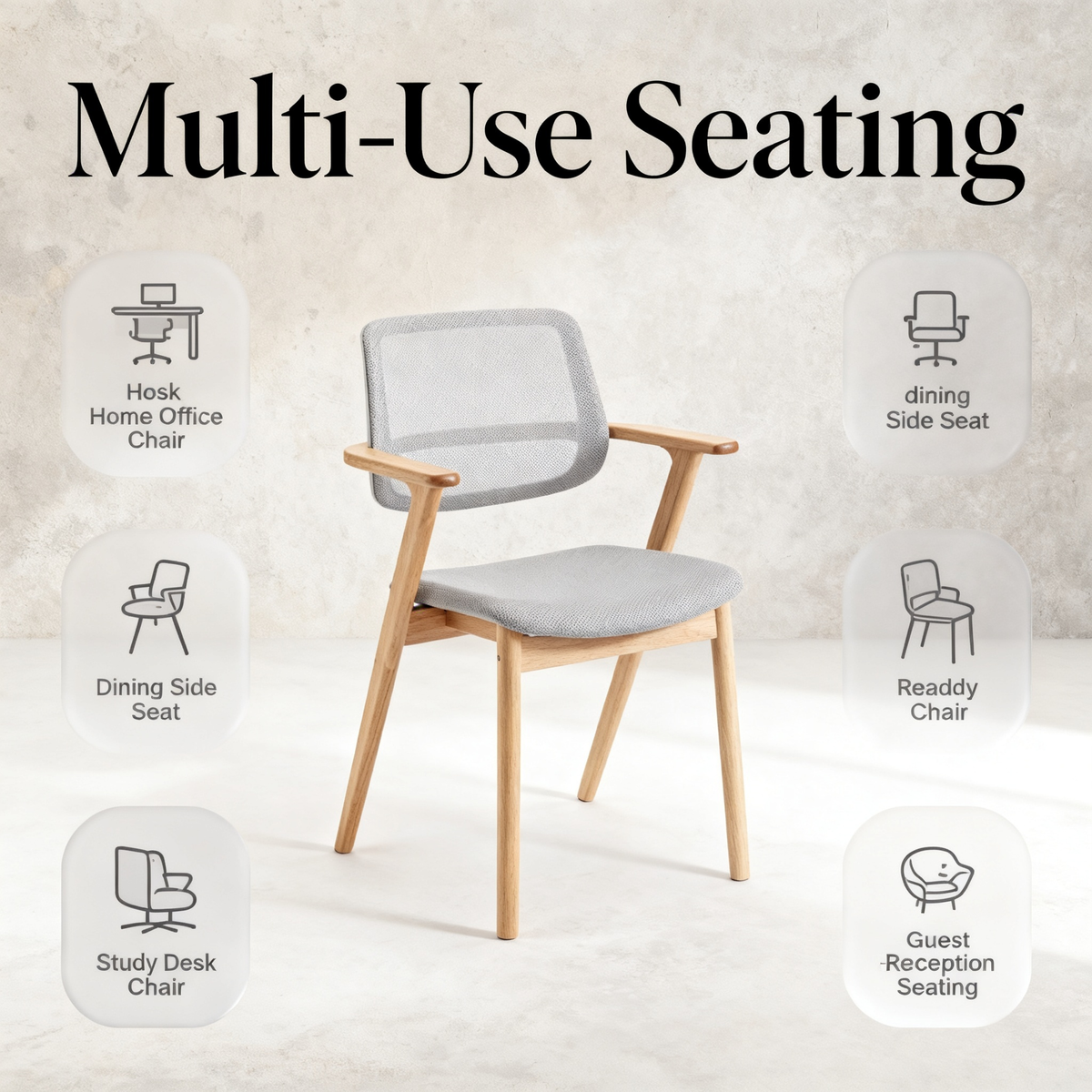 ⭐Designed for Slow Living — A Contemporary Wooden Armchair That Brings Natural Comfort, Breathable Relaxation, and Timeless Beauty Into Your Everyday Space