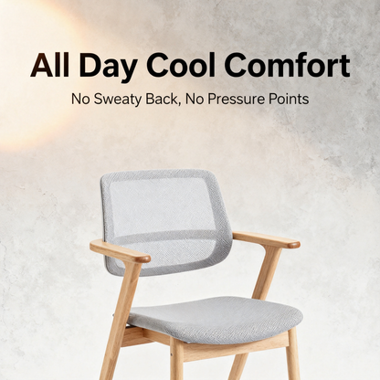 ⭐Designed for Slow Living — A Contemporary Wooden Armchair That Brings Natural Comfort, Breathable Relaxation, and Timeless Beauty Into Your Everyday Space