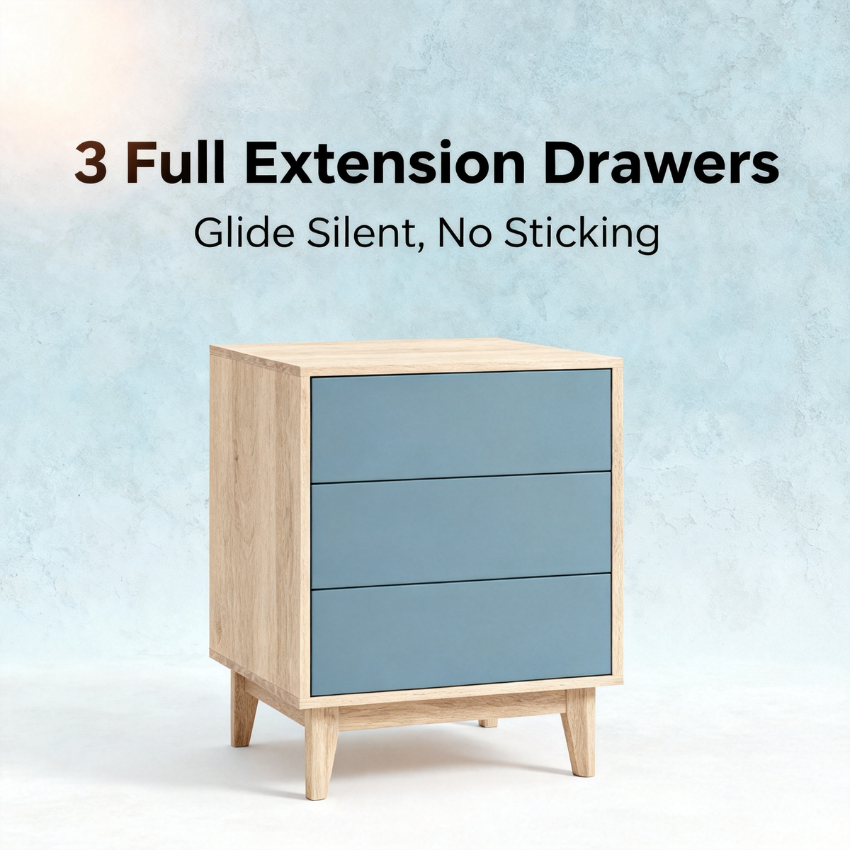 🍼 Create a Gentle Nursery Space — A Natural Wooden Bedside Cabinet Designed to Bring Warmth, Organization, and Calm Into Your Baby’s Everyday World
