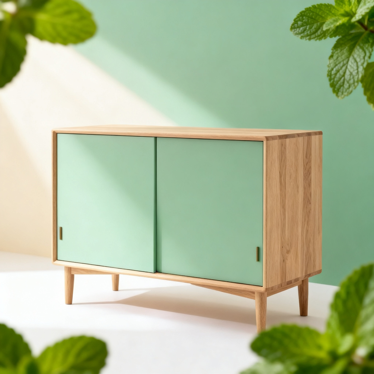 🕊A Smarter Way To Keep Your Space Beautiful — Minimalist Wooden Storage Cabinet Created To Bring Hidden Organization and Natural Warmth Into Modern Homes