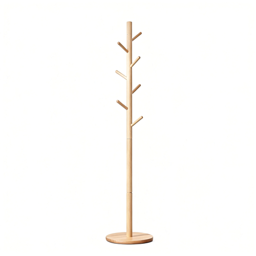 🌳 A Natural Touchpoint For Everyday Living — Sculptural Wooden Tree Coat Rack Designed To Keep Your Space Organized With Artistic Simplicity