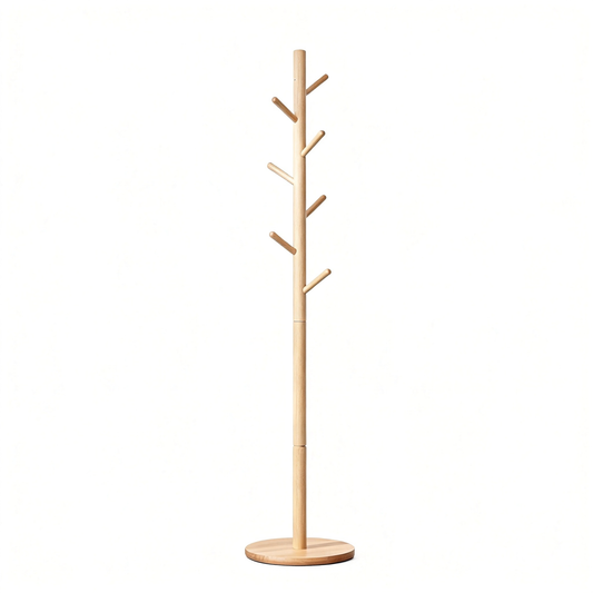 🌳 A Natural Touchpoint For Everyday Living — Sculptural Wooden Tree Coat Rack Designed To Keep Your Space Organized With Artistic Simplicity