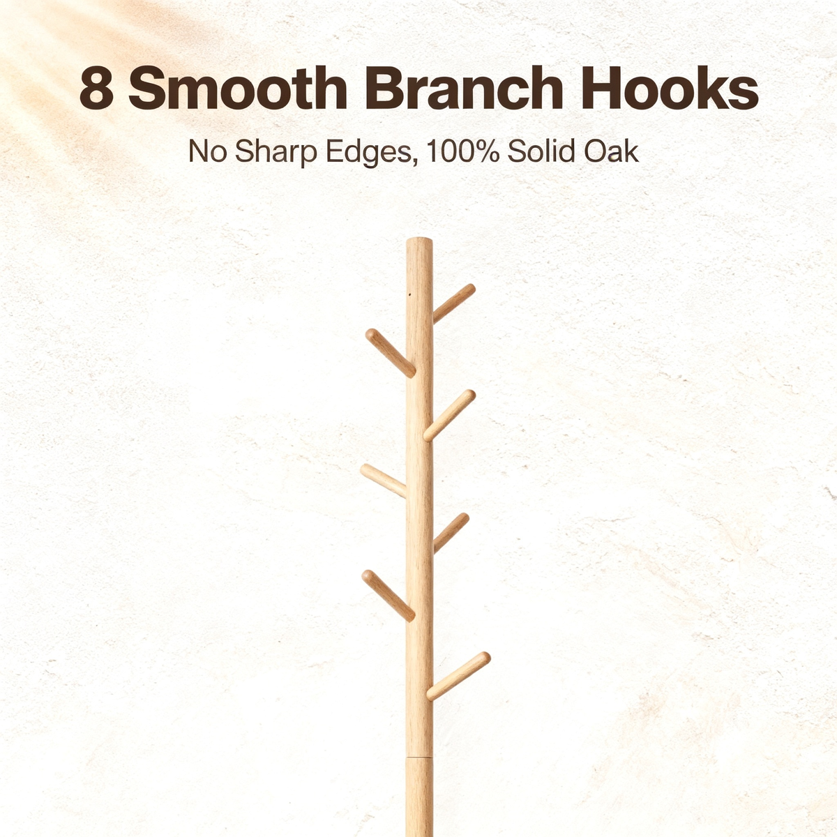 🌳 A Natural Touchpoint For Everyday Living — Sculptural Wooden Tree Coat Rack Designed To Keep Your Space Organized With Artistic Simplicity