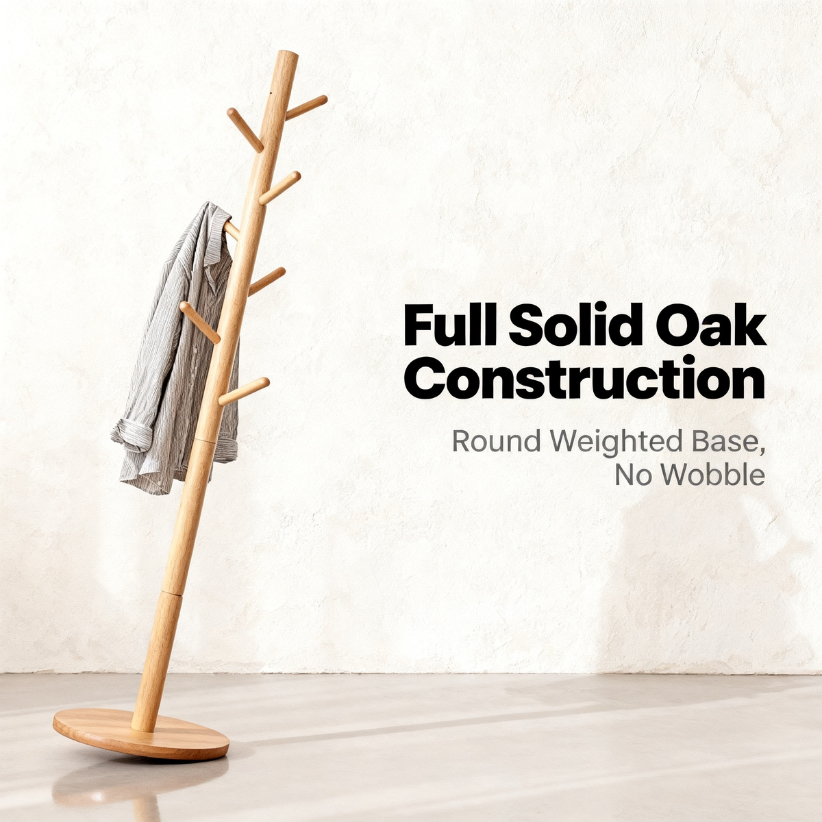 🌳 A Natural Touchpoint For Everyday Living — Sculptural Wooden Tree Coat Rack Designed To Keep Your Space Organized With Artistic Simplicity