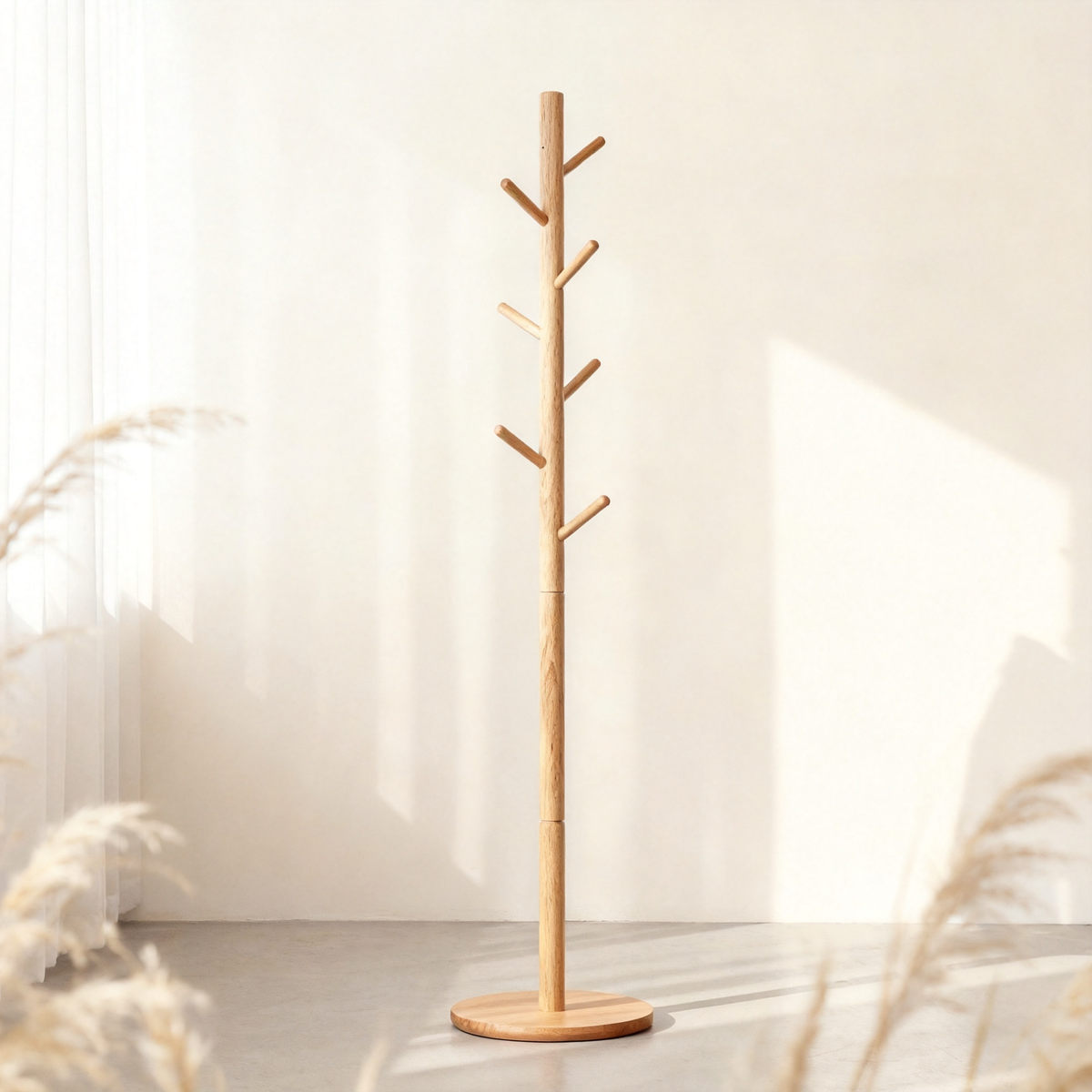 🌳 A Natural Touchpoint For Everyday Living — Sculptural Wooden Tree Coat Rack Designed To Keep Your Space Organized With Artistic Simplicity