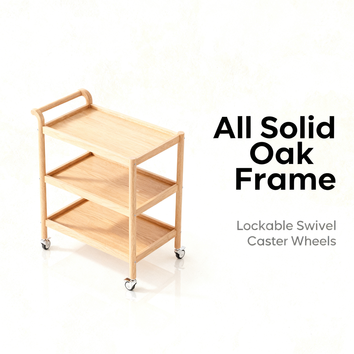 🛒 Effortless Organization Wherever You Need It — A Mobile Wooden Utility Cart Designed To Bring Flexibility, Function, and Modern Convenience Into Your Home