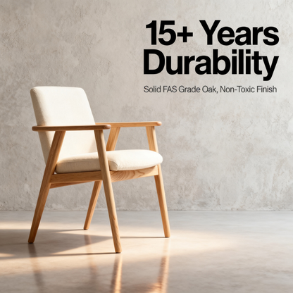 🌿 A Quiet Retreat Designed Around Your Comfort — A Scandinavian Solid Wood Lounge Chair Bringing Warmth, Balance, and Timeless Elegance Into Modern Homes