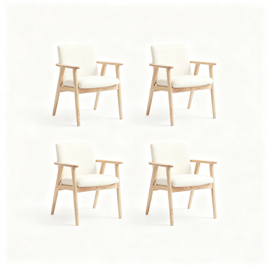 🌿 A Quiet Retreat Designed Around Your Comfort — A Scandinavian Solid Wood Lounge Chair Bringing Warmth, Balance, and Timeless Elegance Into Modern Homes
