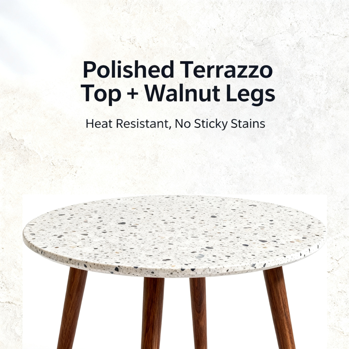 🪨 Where Natural Texture Meets Modern Dining — A Round Terrazzo Table Designed To Become The Heart Of Meaningful Gatherings and Contemporary Home Spaces