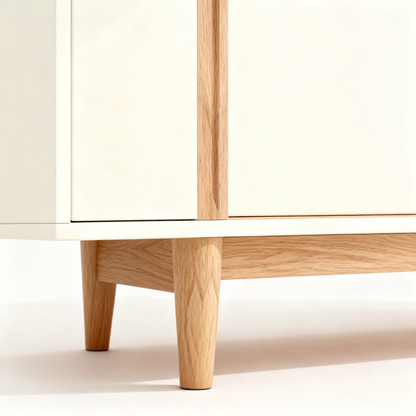 🤍 Minimalist TV Console — A Quiet Statement Piece That Brings Warmth, Balance, and Modern Simplicity Into Your Living Room