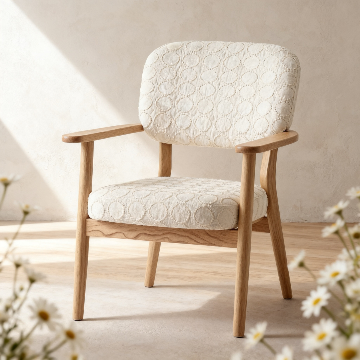 🌙 Circles Accent Arm Chair — A Sculptural Comfort Seat Designed to Create Cozy Corners, Relaxing Moments, and Timeless Modern Elegance