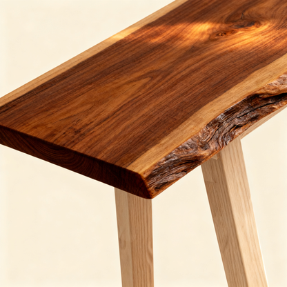 🪵 Live Edge Wooden Dining Table — A One-of-A-Kind Natural Centerpiece Crafted To Bring People Together Around Authentic Beauty