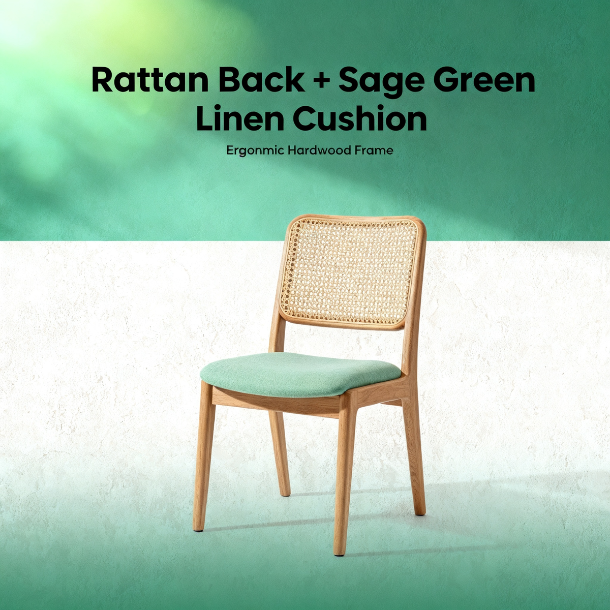 Woven Rattan Dining Chair — A Natural Statement Seat Bringing Handcrafted Texture, Everyday Comfort, and Timeless Organic Style To Your Dining Space