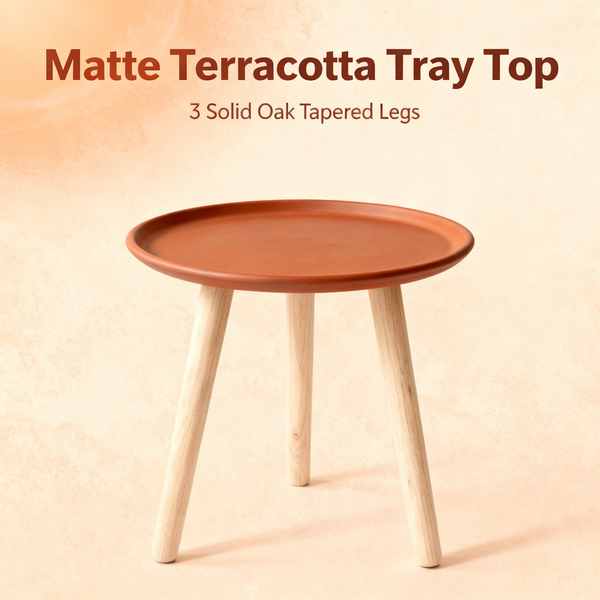 ☕ Round Tray Side Table — A Functional Art Piece Designed To Add Warmth, Convenience, and Modern Elegance To Every Corner Of Your Home