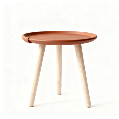 ☕ Round Tray Side Table — A Functional Art Piece Designed To Add Warmth, Convenience, and Modern Elegance To Every Corner Of Your Home