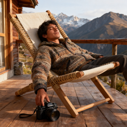 🌿 All-Weather Rattan Lounge Chair — A Relaxing Outdoor Retreat Designed To Bring Natural Comfort, Timeless Style, and Resort-Inspired Living To Your Space