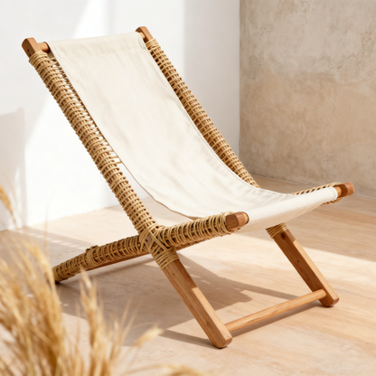 🌿 All-Weather Rattan Lounge Chair — A Relaxing Outdoor Retreat Designed To Bring Natural Comfort, Timeless Style, and Resort-Inspired Living To Your Space