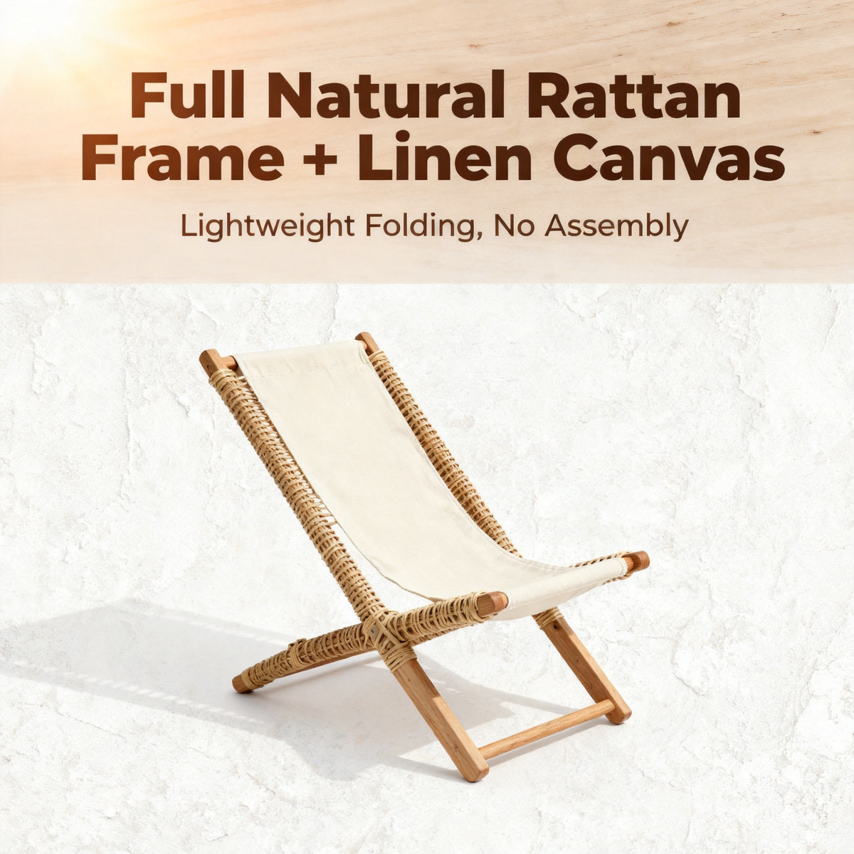 🌿 All-Weather Rattan Lounge Chair — A Relaxing Outdoor Retreat Designed To Bring Natural Comfort, Timeless Style, and Resort-Inspired Living To Your Space