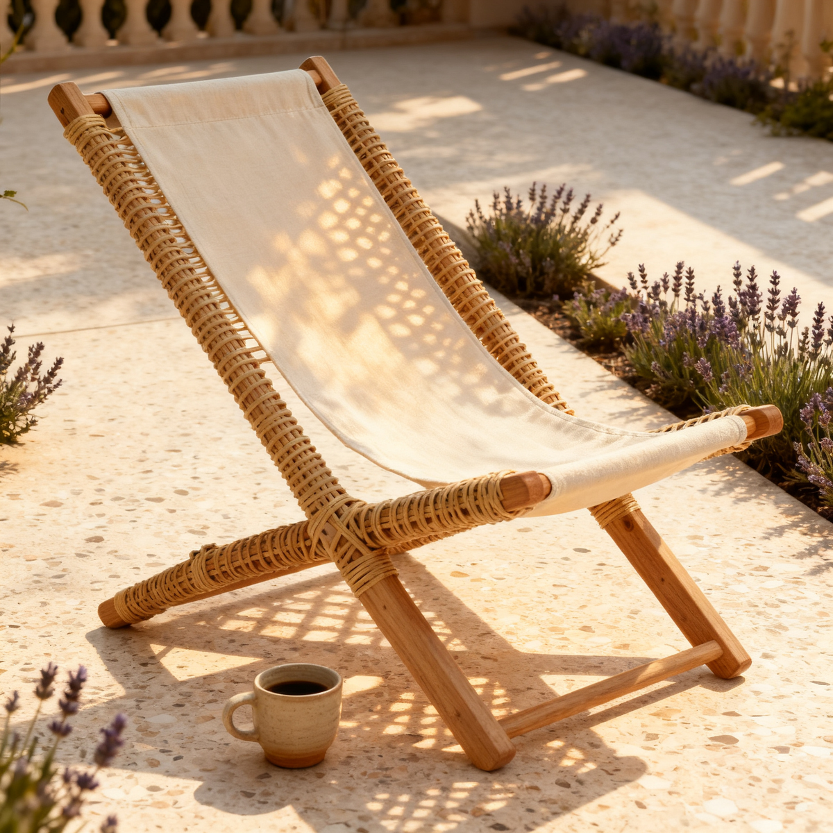 🌿 All-Weather Rattan Lounge Chair — A Relaxing Outdoor Retreat Designed To Bring Natural Comfort, Timeless Style, and Resort-Inspired Living To Your Space