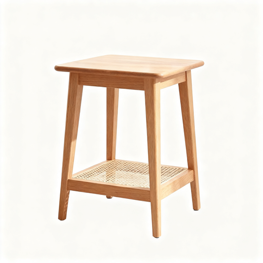 🪵 A Small Piece With A Big Presence — A Handcrafted Solid Wood Stool Blending Scandinavian Simplicity, Natural Texture, and Everyday Functionality
