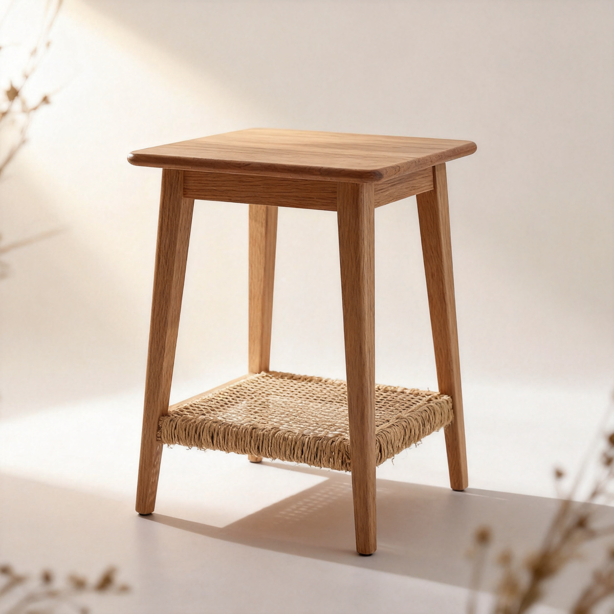🪵 A Small Piece With A Big Presence — A Handcrafted Solid Wood Stool Blending Scandinavian Simplicity, Natural Texture, and Everyday Functionality