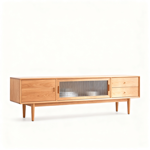 📺 A Calm Centerpiece For Modern Living — A Scandinavian Solid Wood TV Cabinet Designed To Organize Your Space With Natural Beauty, Smart Storage, and Timeless Style