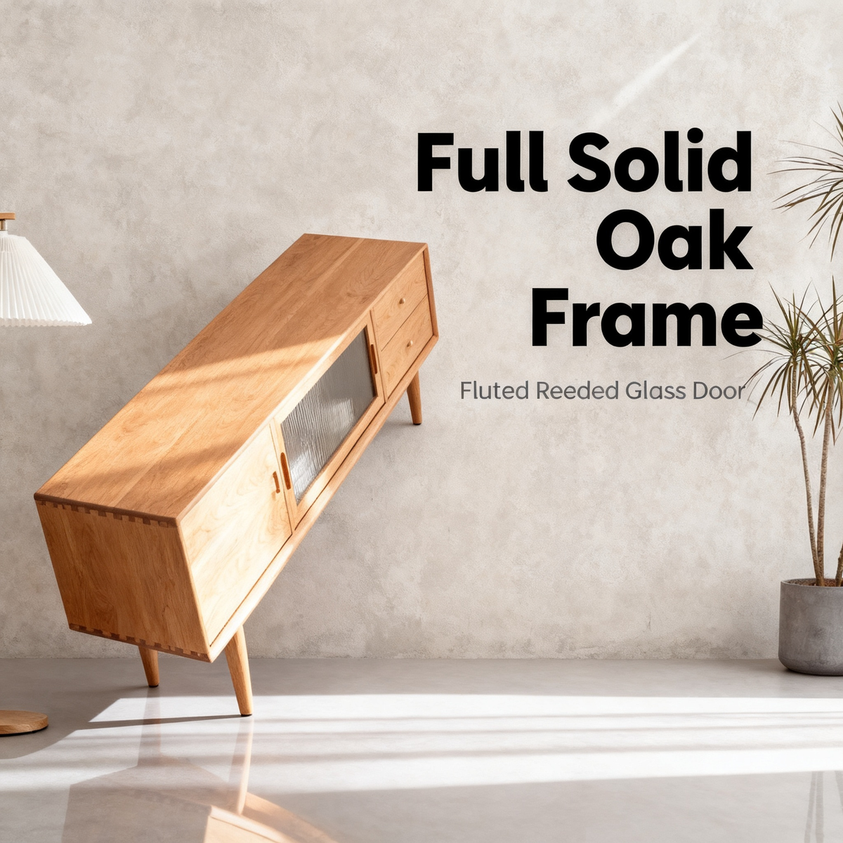 📺 A Calm Centerpiece For Modern Living — A Scandinavian Solid Wood TV Cabinet Designed To Organize Your Space With Natural Beauty, Smart Storage, and Timeless Style