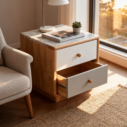 🧺 A Beautiful Way To Organize Everyday Living — A Scandinavian Solid Wood Drawer Cabinet Designed To Bring Order, Warmth, and Timeless Character Into Your Home