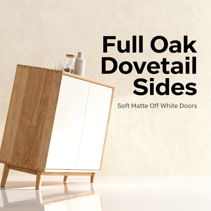 🌾 A Statement Of Quiet Elegance — A Scandinavian Solid Wood Sideboard Designed To Bring Storage, Warmth, and Sophisticated Balance Into Every Corner Of Your Home